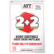 AYT Trk Dili ve Edebiyat 2+2 Soru Destekli zet Ders Notlar Benim Hocam Yaynlar