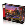 Ks Games 2000 Para Puzzle Lakeside Cottage 287 (ONUR287) Ks Games