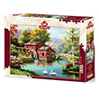 Art Puzzle Krmz Eski Deirmen 1000 Para Puzzle (HEIDI5188) Art