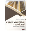 Kamu Ynetimi Teorileri Sava Yaynevi