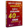 Beyin Eseri KPSS Eğitim Bilimleri Ölçme ve Değerlendirme 40 Deneme Çözümlü Okan Yolcu Beyin Eseri Yayınları