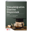Yksekretim zerine Dnmek Pegem Yaynlar