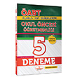 ABT Okul ncesi retmenlii Tamam zml 5 Deneme Ynerge Yaynlar