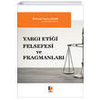 Yarg Etii Felsefesi ve Fragmanlar Adalet Yaynevi