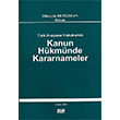 Trk Anayasa Hukukunda Kanun Hkmnde Kararnameler Turhan Kitabevi