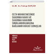 Ceza Muhakemesinde Savunma Hakk ve Savunma Hakknn Snrlandrlmasna Balanan Hukuki Sonular Aristo Yaynevi