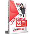 2021 KPSS Türkçe Tamamı Çözümlü 22 Deneme Hocawebde Yayınları