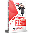 2021 KPSS Trke Tamam zml 22 Deneme Hocawebde Yaynlar