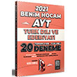 2021 AYT Trk Dili ve Edebiyat Tamam Video zml 20 Deneme Snav Benim Hocam Yaynlar