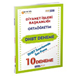 DHBT Ortaretim 10 Deneme Ahsen Kitap Yaynlar
