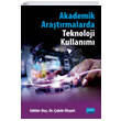 Akademik Aratrmalarda Teknoloji Kullanm Nobel Yaynevi
