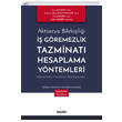  Gremezlik Tazminat Hesaplama Yntemleri Sekin Yaynclk