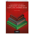 Yargnn Yeniden Yaplandrlmas Sekin Yaynclk