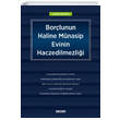 Borlunun Haline Mnasip Evinin Haczedilmezlii Sekin Yaynclk