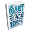 ABT Ortaretim Matematik retmenlii 10 Deneme zml Benim Hocam Yaynlar