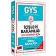GYS T.C. ileri Bakanl ef Kadrosu in Konu zetli Soru Bankas Yarg Yaynlar