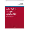 Adli Yaz ve Yazma rnekleri Sekin Yaynclk