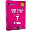 2021 Genel Yetenek Genel Kltr Tamam zml 7 Deneme Pegem Yaynlar