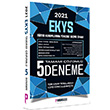 EKYS Mdr ve Mdr Yardmcl zml 5 Deneme Paragon Yaynclk