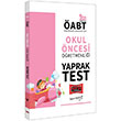 2021 ABT Okul ncesi retmenlii Yaprak Test Yarg Yaynlar
