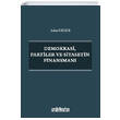 Demokrasi Partiler ve Siyasetin Finansman On ki Levha Yaynlar