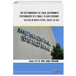 The Determinants of Local Government Performance In A Small Island Economy Kriter Yaynlar