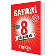 8. Snf LGS Trke Safari Soru Bankas Krmz Beyaz Yaynclk