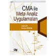 Cma le Meta Analiz Uygulamalar An Yaynclk