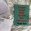 Turgut Uyar Kartpostal (KP96) Book Tasarm