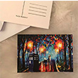 Doktor Who Kartpostal KP115 Book Tasarm