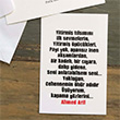 Ahmed Arif Kartpostalı (KP223) Book Tasarım