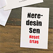 Neet Erta Kartpostal (KP222) Book Tasarm