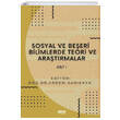Sosyal ve Beeri Bilimlerde Teori ve Aratrmalar Cilt 1 Gece Kitapl