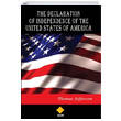 The Declaration of Independence of The United States of America Duvar Kitabevi
