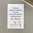 John Steinbeck Kartpostal (KP306) Book Tasarm