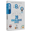 8.Snf Fen Bilgisi 20 Deneme Farkl sem Yaynclk