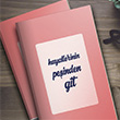Hayallerinin Peinden Git - zel Tasarm - 32 Sayfa Filozof Defter