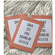 Baharlar Gelecek Motto Kart KP332 Book Tasarm