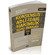 KONSENSUS Adli dari Hakimlik Borlar Hukuku Soru Bankas Sava Yaynlar