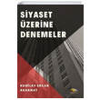 Siyaset zerine Denemeler Sage Yaynclk