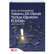Soru ve Cevaplarla Yabanc Dil Olarak Trke retimi El Kitab Pegem Yaynlar