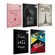 zel Tasarm 5 li Defter Seti - 48 Sayfa x 5 Adet - Filozof Defter
