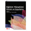 Eitim Ynetimi Kuram ve Uygulama Pegem Yaynlar