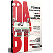ABT Trke retmenlii Video Ders Notlar Benim Hocam Yaynlar