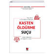 Kasten Öldürme Suçu Adalet Yayınevi