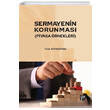 Sermayenin Korunmas (Piyasa rnekleri) Gazi Kitabevi