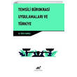 Temsili Brokrasi Uygulamalar ve Trkiye Paradigma Akademi Yaynlar