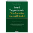Resmi Vasiyetnamenin Dzenlenmesi ve Koruma nlemleri Sekin Yaynclk