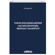 Yapm Szlemelerinde Asgari Ekonomik Menfaat Taahhd On ki Levha Yaynclk