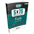 ABT Fizik Deneme Seti Tamam PDF zml 5x75 Deneme Snav Kaplan Akademi Yaynclk